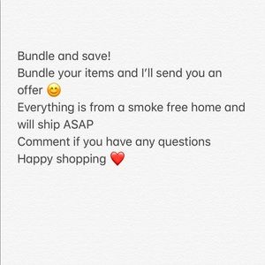 Bundle your items!
